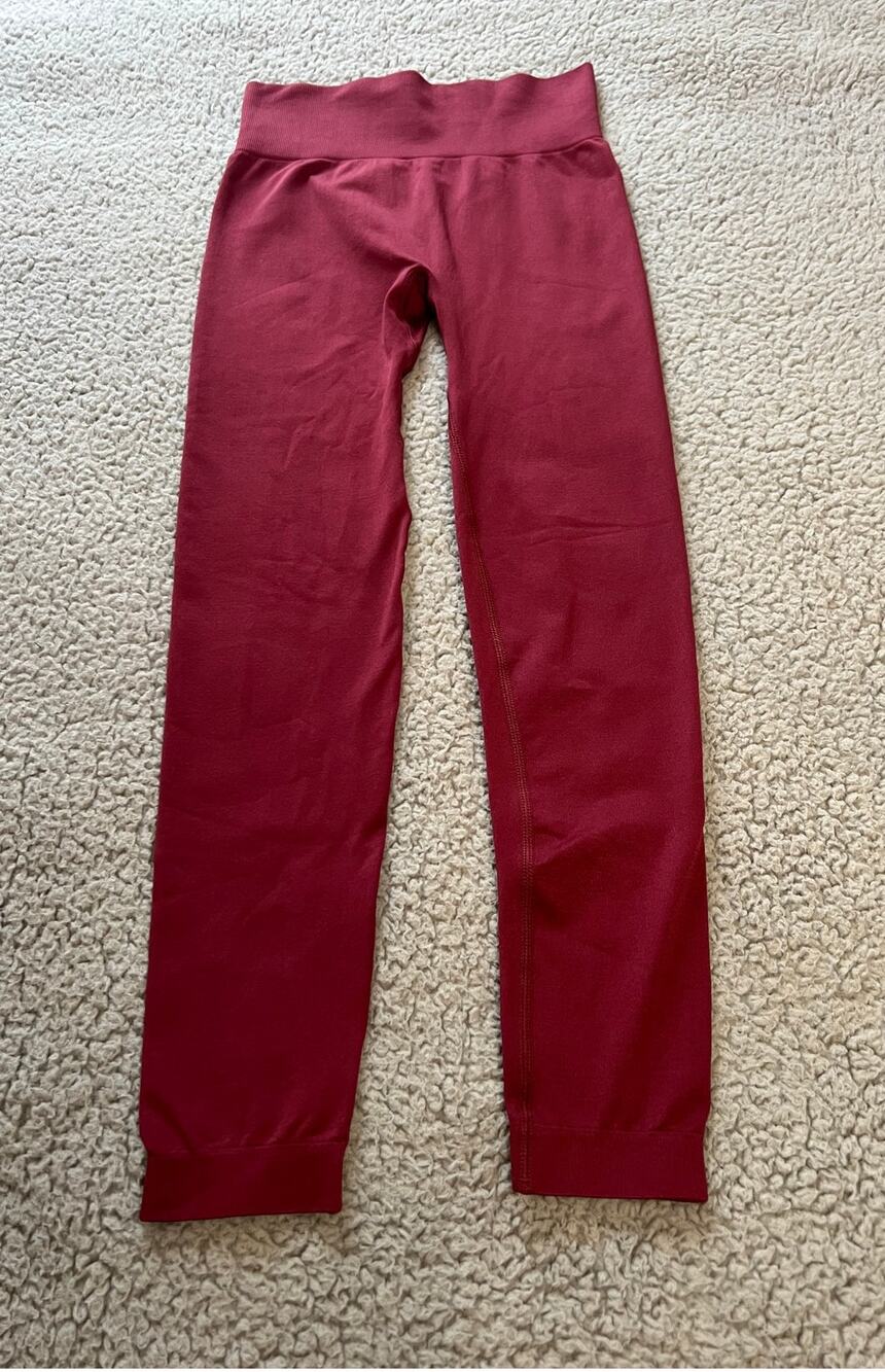 Knix Burgundy Good to Go Seamless Legging Small (B20378)